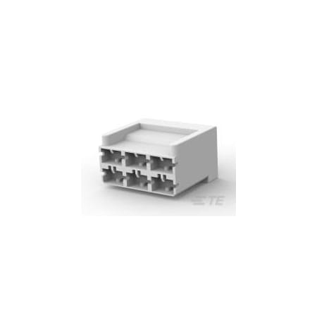 Te Connectivity Combination Line Connector, 6 Contact(S), Female, Crimp Terminal 926330-8